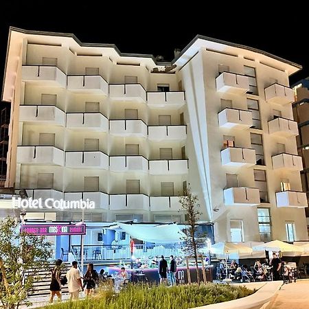 Hotel Columbia Frontemare 里米尼 外观 照片