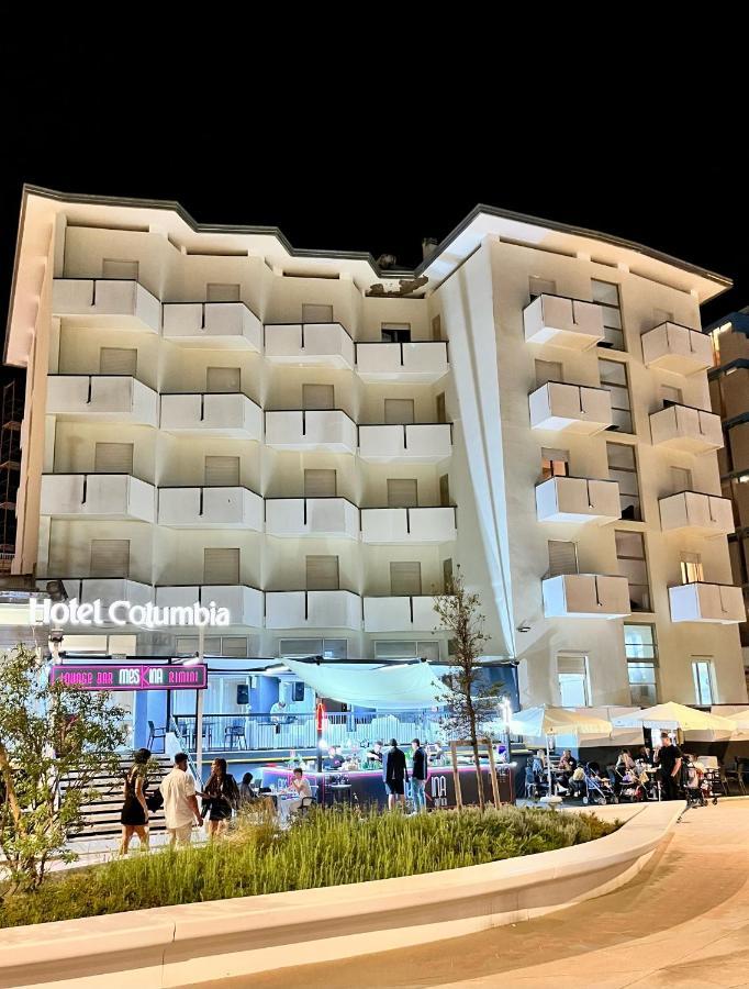 Hotel Columbia Frontemare 里米尼 外观 照片